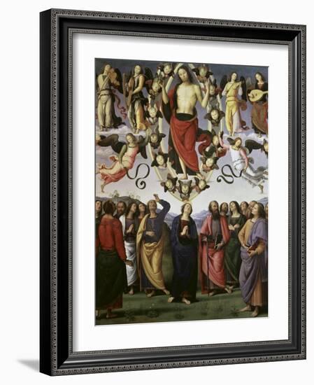 The Ascension of Christ-Pietro Perugino-Framed Giclee Print