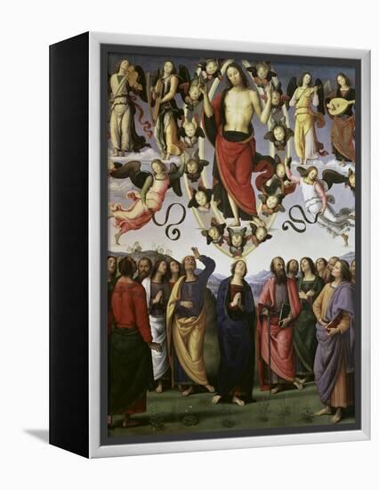 The Ascension of Christ-Pietro Perugino-Framed Premier Image Canvas