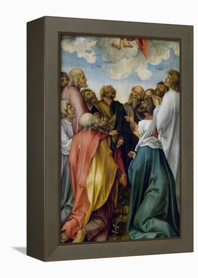 The Ascension of Christ-Hans Suess Kulmbach-Framed Stretched Canvas