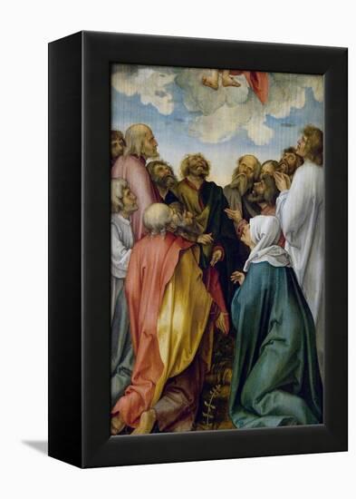 The Ascension of Christ-Hans Suess Kulmbach-Framed Stretched Canvas
