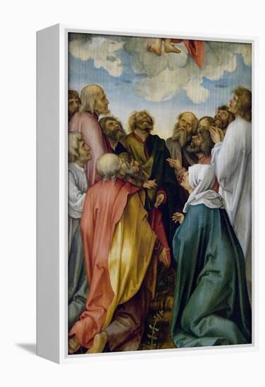 The Ascension of Christ-Hans Suess Kulmbach-Framed Stretched Canvas