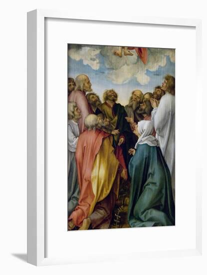 The Ascension of Christ-Hans Suess Kulmbach-Framed Art Print