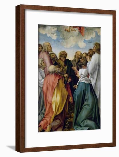 The Ascension of Christ-Hans Suess Kulmbach-Framed Art Print