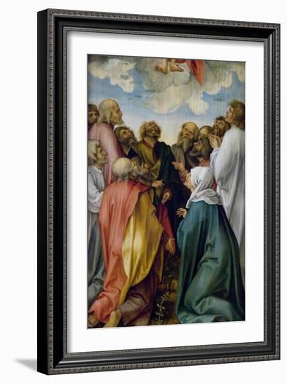 The Ascension of Christ-Hans Suess Kulmbach-Framed Art Print