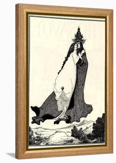 The Ascension of Saint Rose of Lima-Aubrey Beardsley-Framed Premier Image Canvas