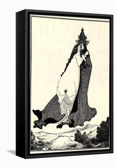 The Ascension of Saint Rose of Lima-Aubrey Beardsley-Framed Premier Image Canvas