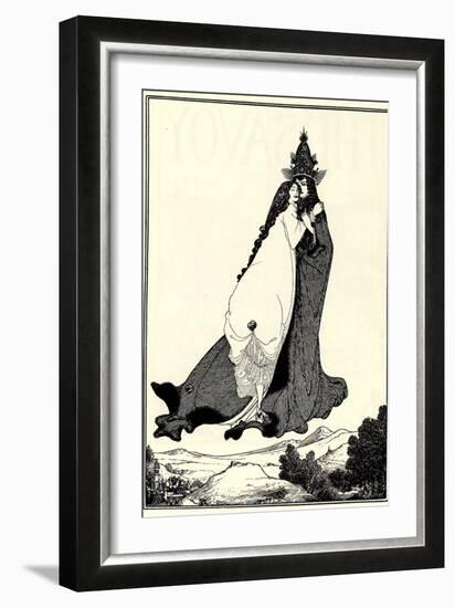 The Ascension of Saint Rose of Lima-Aubrey Beardsley-Framed Giclee Print