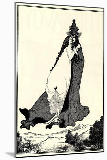 The Ascension of Saint Rose of Lima-Aubrey Beardsley-Mounted Giclee Print