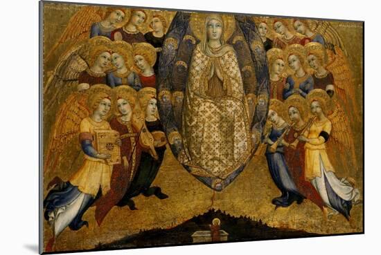 The Ascension of the Virgin, C.1449-Sano di Pietro-Mounted Giclee Print