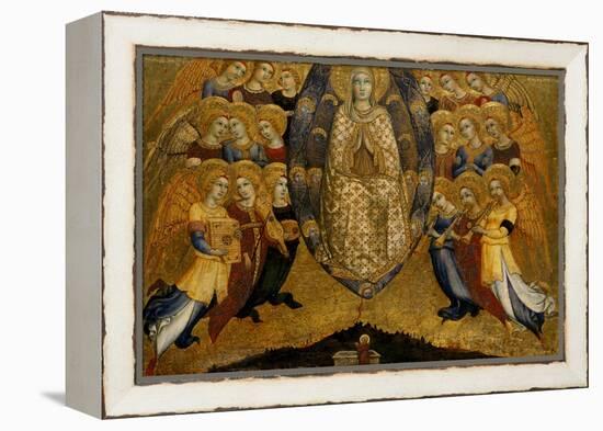 The Ascension of the Virgin, C.1449-Sano di Pietro-Framed Premier Image Canvas