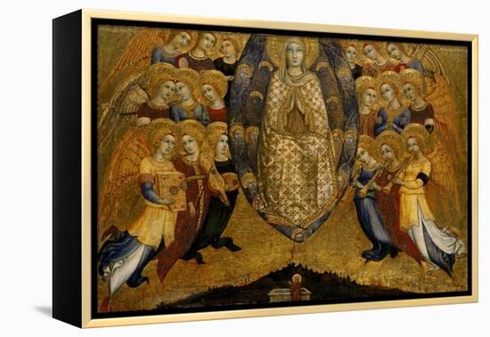 The Ascension of the Virgin, C.1449-Sano di Pietro-Framed Premier Image Canvas