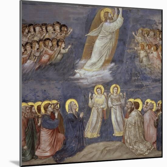 The Ascension-Giotto di Bondone-Mounted Giclee Print