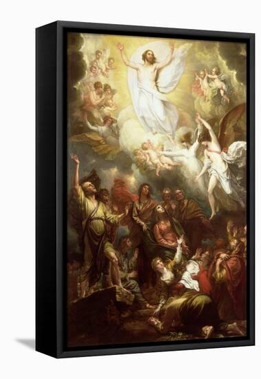 The Ascension-Benjamin West-Framed Premier Image Canvas