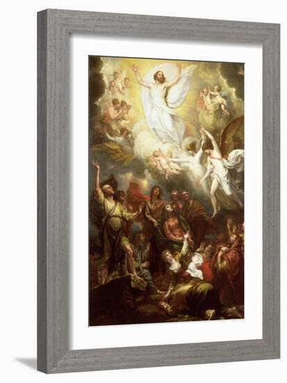 The Ascension-Benjamin West-Framed Giclee Print