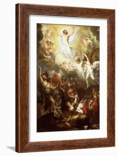 The Ascension-Benjamin West-Framed Giclee Print