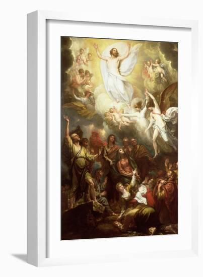 The Ascension-Benjamin West-Framed Giclee Print