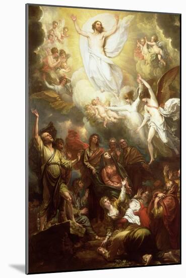 The Ascension-Benjamin West-Mounted Giclee Print