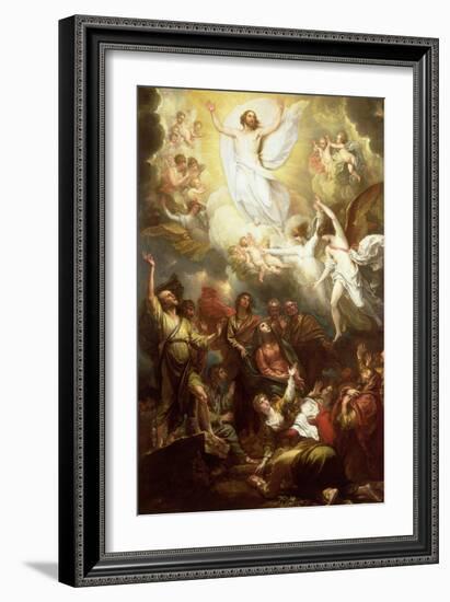 The Ascension-Benjamin West-Framed Giclee Print