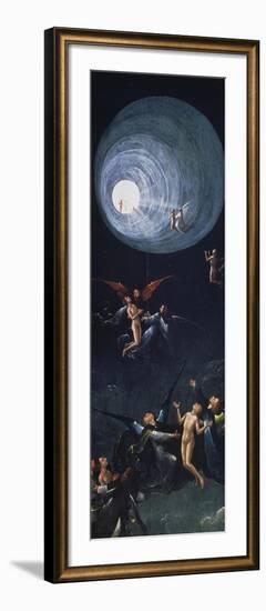 The Ascent into the Empyrean or Highest Heaven, Panel Depicting the Four Hereafter-Portrayals-Hieronymus Bosch-Framed Giclee Print