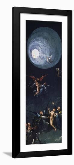 The Ascent into the Empyrean or Highest Heaven, Panel Depicting the Four Hereafter-Portrayals-Hieronymus Bosch-Framed Giclee Print