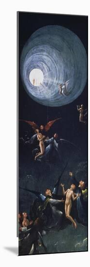 The Ascent into the Empyrean or Highest Heaven, Panel Depicting the Four Hereafter-Portrayals-Hieronymus Bosch-Mounted Giclee Print