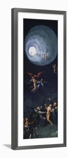 The Ascent into the Empyrean or Highest Heaven, Panel Depicting the Four Hereafter-Portrayals-Hieronymus Bosch-Framed Giclee Print