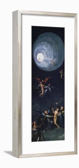 The Ascent into the Empyrean or Highest Heaven, Panel Depicting the Four Hereafter-Portrayals-Hieronymus Bosch-Framed Giclee Print
