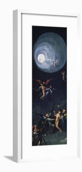 The Ascent into the Empyrean or Highest Heaven, Panel Depicting the Four Hereafter-Portrayals-Hieronymus Bosch-Framed Giclee Print