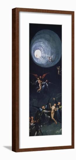 The Ascent into the Empyrean or Highest Heaven, Panel Depicting the Four Hereafter-Portrayals-Hieronymus Bosch-Framed Giclee Print