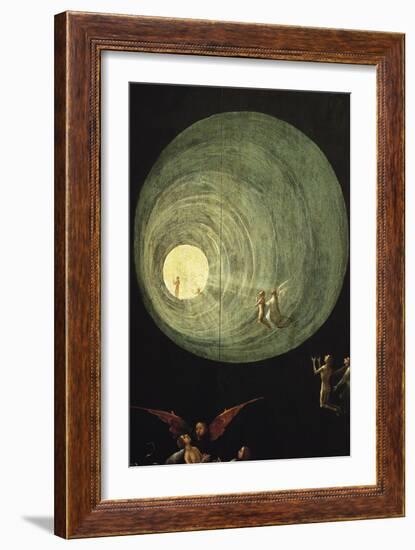 The Ascent of the Blessed, Detail from a Panel of an Alterpiece Thought to be of the Last Judgement-Hieronymus Bosch-Framed Giclee Print