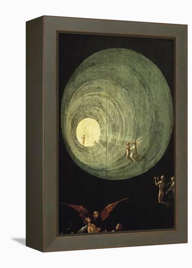 The Ascent of the Blessed, Detail from a Panel of an Alterpiece Thought to be of the Last Judgement-Hieronymus Bosch-Framed Premier Image Canvas