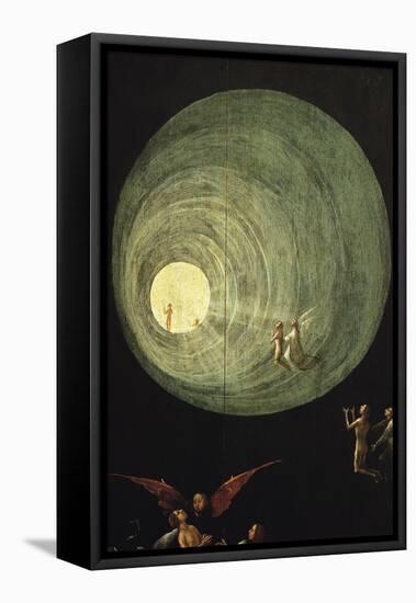 The Ascent of the Blessed, Detail from a Panel of an Alterpiece Thought to be of the Last Judgement-Hieronymus Bosch-Framed Premier Image Canvas