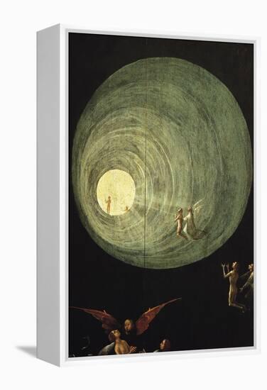 The Ascent of the Blessed, Detail from a Panel of an Alterpiece Thought to be of the Last Judgement-Hieronymus Bosch-Framed Premier Image Canvas