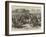 The Ashantee War, General Market, Cape Coast Castle-Arthur Hopkins-Framed Giclee Print