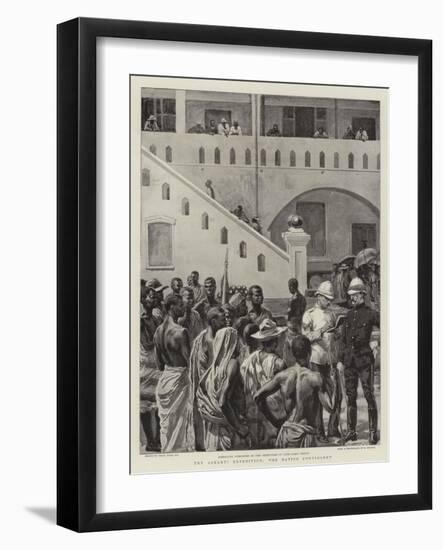 The Ashanti Expedition, the Native Contingent-Frank Dadd-Framed Giclee Print