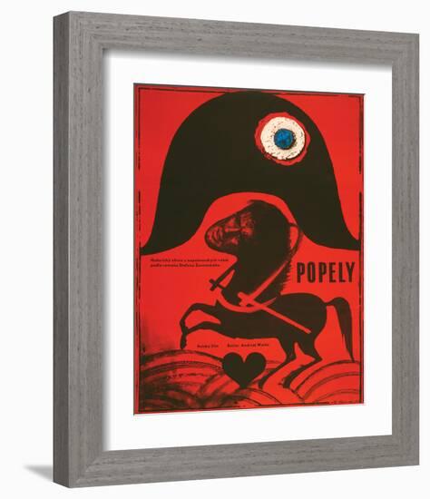 The Ashes-Popely-null-Framed Art Print