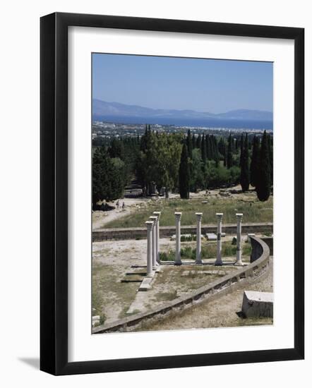 The Asklepieion, Kos, Dodecanese Islands, Greece-Michael Jenner-Framed Photographic Print