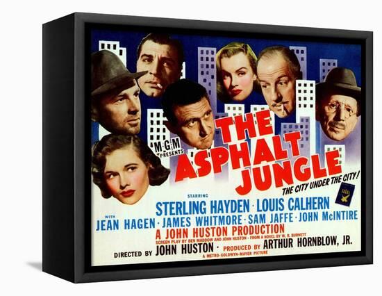 The Asphalt Jungle, 1950, Directed by John Huston-null-Framed Premier Image Canvas