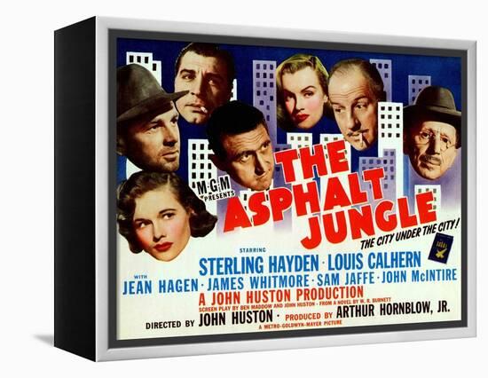 The Asphalt Jungle, 1950, Directed by John Huston-null-Framed Premier Image Canvas