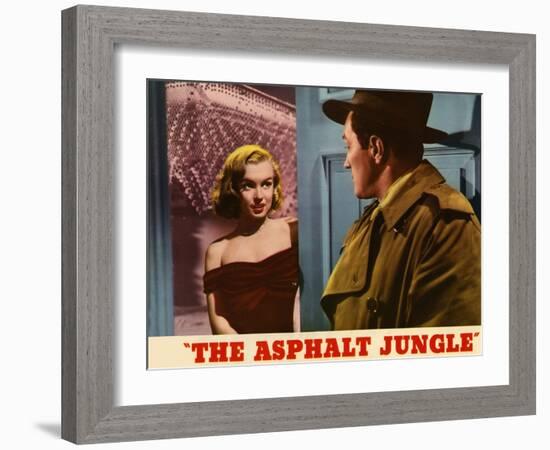 The Asphalt Jungle, 1950-null-Framed Art Print