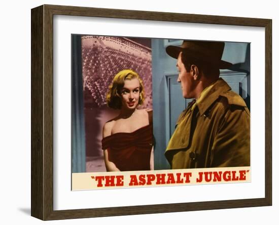 The Asphalt Jungle, 1950-null-Framed Art Print