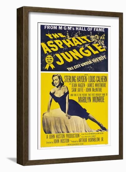 The Asphalt Jungle, 1950-null-Framed Art Print