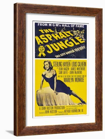 The Asphalt Jungle, 1950-null-Framed Art Print