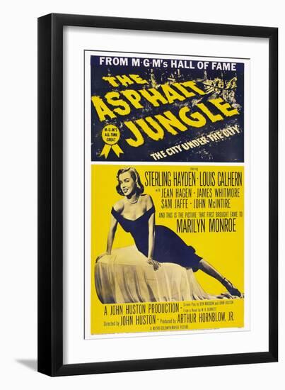 The Asphalt Jungle, 1950-null-Framed Art Print