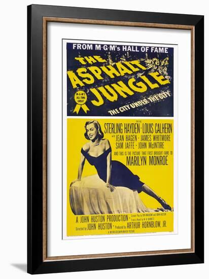 The Asphalt Jungle, 1950-null-Framed Art Print