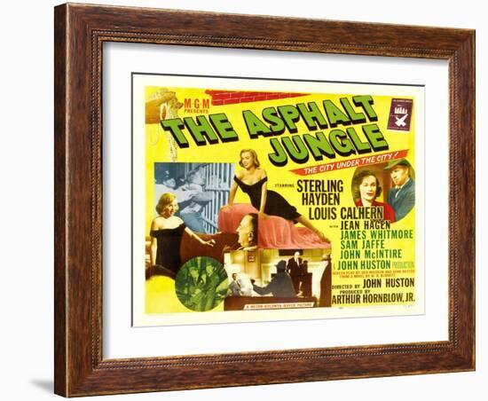 The Asphalt Jungle, 1950-null-Framed Giclee Print