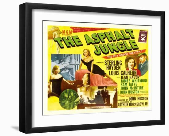 The Asphalt Jungle, 1950-null-Framed Giclee Print