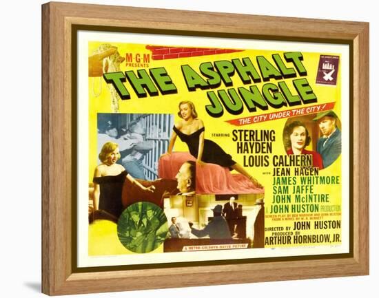 The Asphalt Jungle, 1950-null-Framed Premier Image Canvas