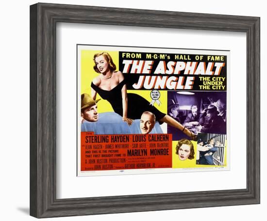 The Asphalt Jungle, 1950-null-Framed Giclee Print