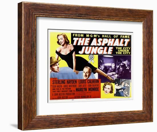 The Asphalt Jungle, 1950-null-Framed Giclee Print